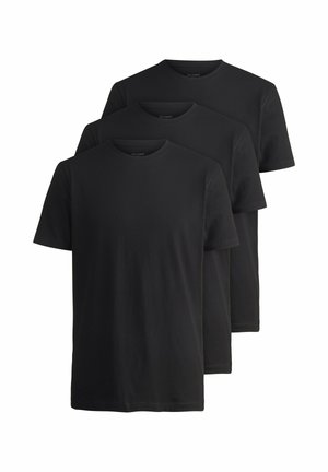 MODERN FIT 3 PACK - Unterhemd/-shirt - schwarz