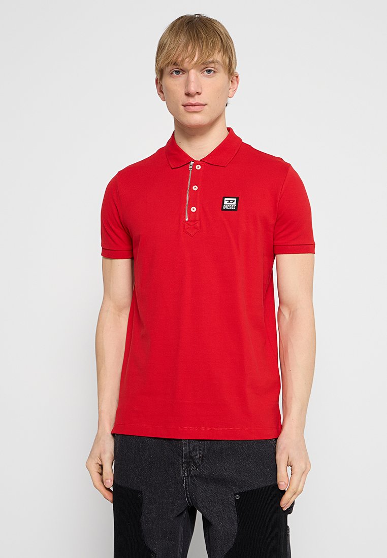 Diesel Poloshirt rood