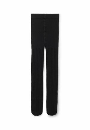 Strømpebukser - schwarz black cashmere braids