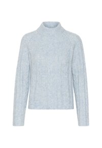NAJA  - Striktrøje - celestial blue melange