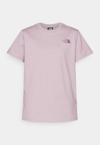BOX RELAXED TEE - Apdrukāts T-krekls - purple chalk/midnight mauve