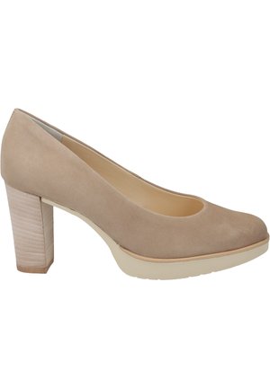 Scarpe con plateau - beige