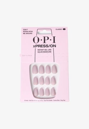OPI, XPRESS/ON - FAUX ONGLES RÉUTILISABLES EFFET GEL - Stickers à ongles - don't bossa nova me around