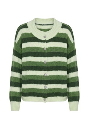 Studio Untold, STRICKJACKE, OVERSIZE SHAPE, RINGEL - Cardigan - cactus