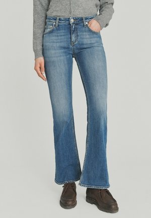 NEW DOWNTOWN - Jeans a zampa - blu
