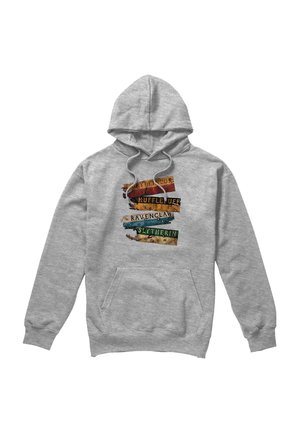 Cotton Soul, HARRY POTTER BURNT BANNERS - Kapuzenpullover - mottled light grey