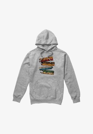 Cotton Soul, HARRY POTTER BURNT BANNERS - Kapuzenpullover - mottled light grey