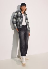 Cecil KARIERTE  - Übergangsjacke - grau