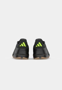 adidas Performance F50 LEAGUE IN - Botines de fútbol sala - core black/iron metallic/lucid lemon
