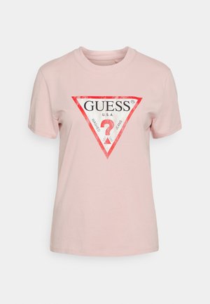 CLASSIC FIT - T-shirt con stampa - pink