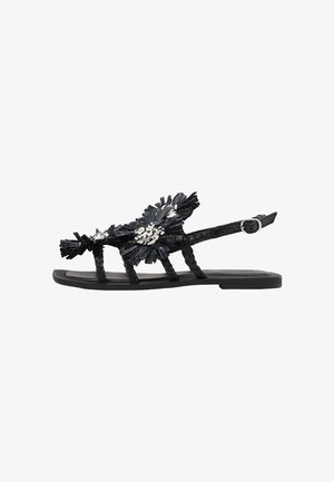 HUNE, SAGE - Sandalias - black