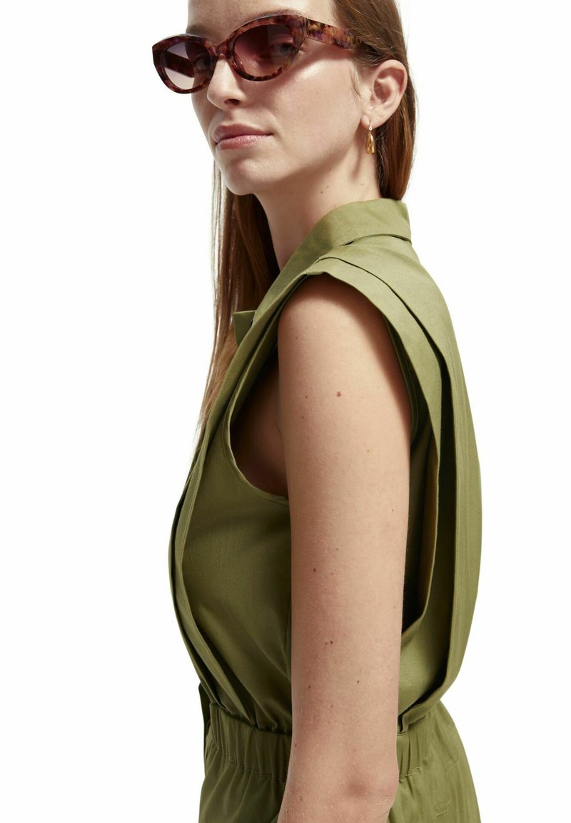 Damen Kleider | Scotch & Soda Jumpsuit army/grün - CX79251 Damen Kleider | Scotch & Soda Jumpsuit army/grün - CX79251