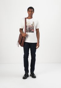 TOM TAILOR TTJOSH - Jeans Straight Leg - rinsed blue denim