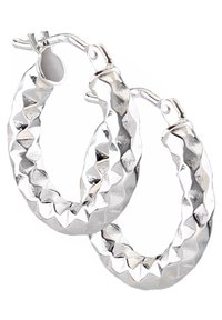 Uhani - white gold coloured