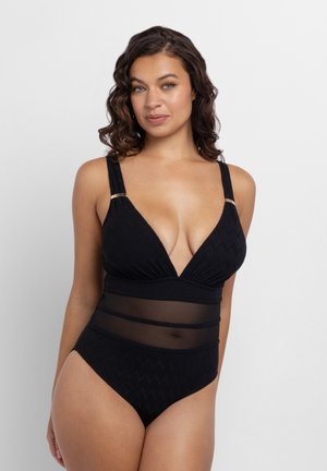 DORINA EIVISSA PADDED SWIMSUIT WIRELESS SHAPING WITH REMOVABLE PADS - Fürdőruha - black