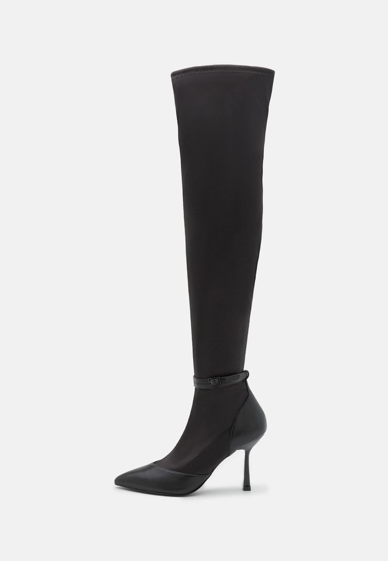 Zign Laarzen met hoge hak zwart