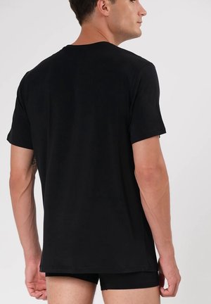 Basic T-shirt - schwarz