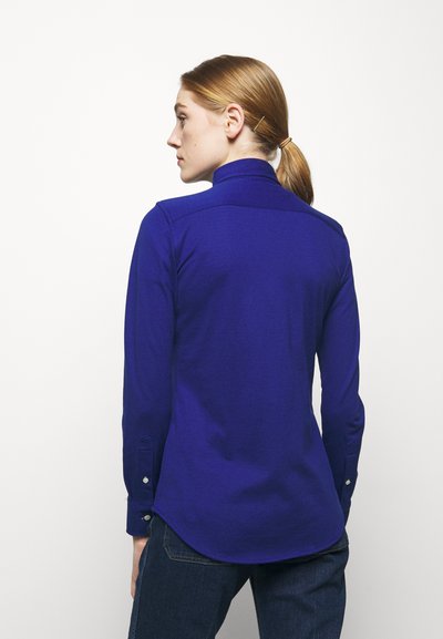 Polo Ralph Lauren HEIDI LONG SLEEVE - Blusa com botões - sporting royal