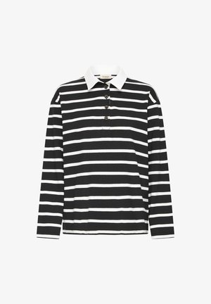 Fransa Polo majica - black mix