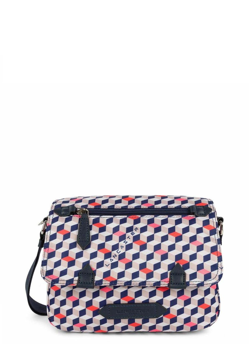 Sac Bandoulière LANCASTER Basic Sport - Nylon/polyamide - 24x17x5cm - Gris Taupe - Mixte