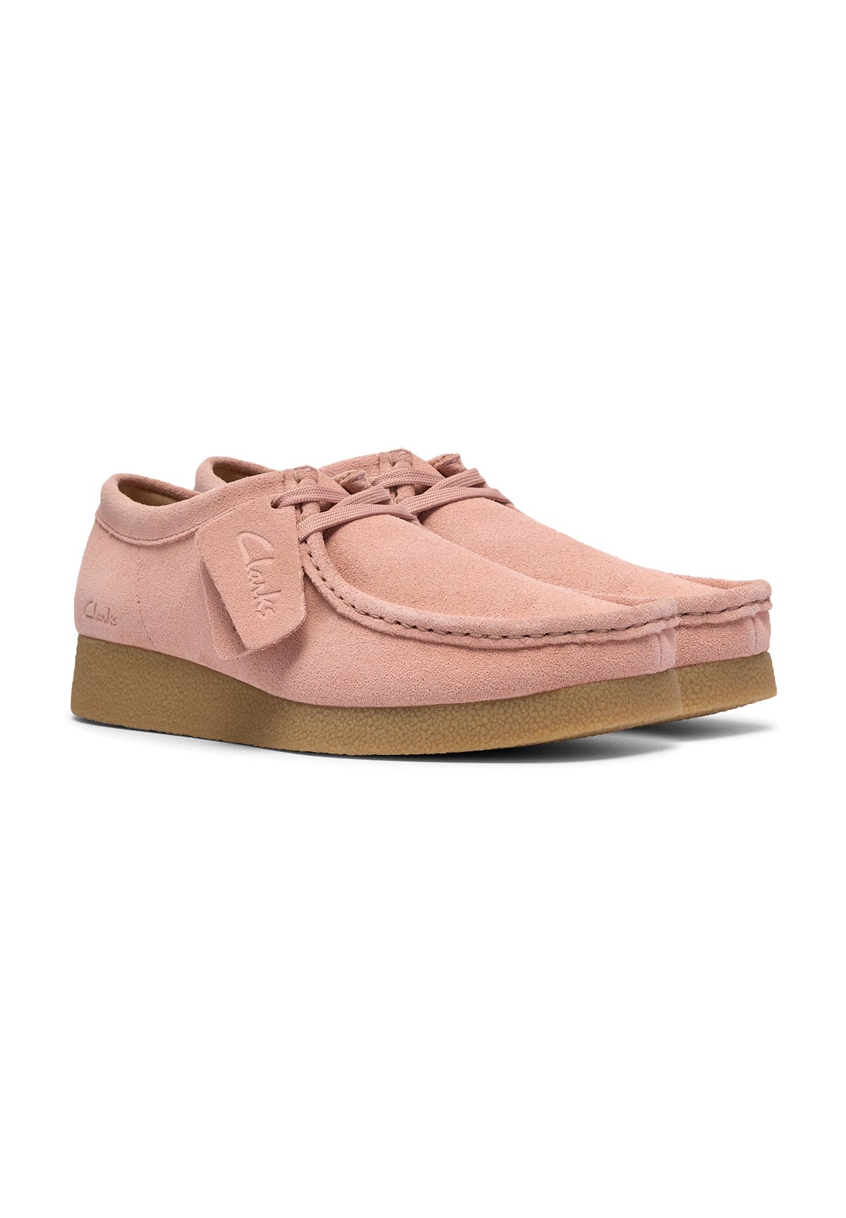 Clarks Originals WALLABEEEVOSH - Sportlicher Schnürer - rose/rosa