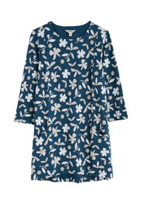 Neizbrano, teal - organic shapes dark lugger