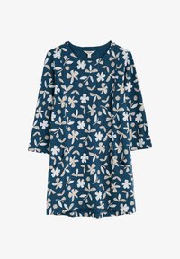 Izbrano, teal - organic shapes dark lugger