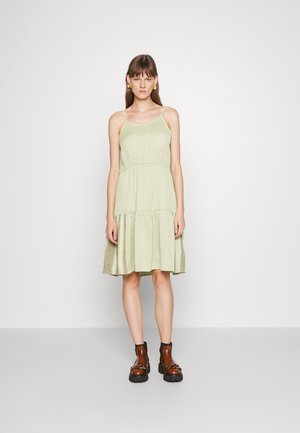 SUMMERY Copenhagen ROSE SHORT DRESS - Freizeitkleid - dune