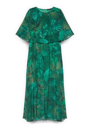 Fiorella Rubino, VESTITO LUNGO DREAM STAMPA TROPICAL - Maxikleid - verde