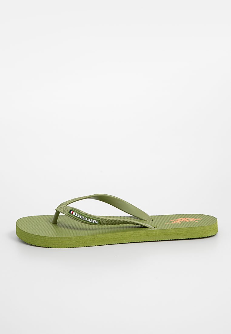 U.S. Polo Assn. Teenslippers olijfgroen U.S. Polo Assn. Teenslippers olijfgroen