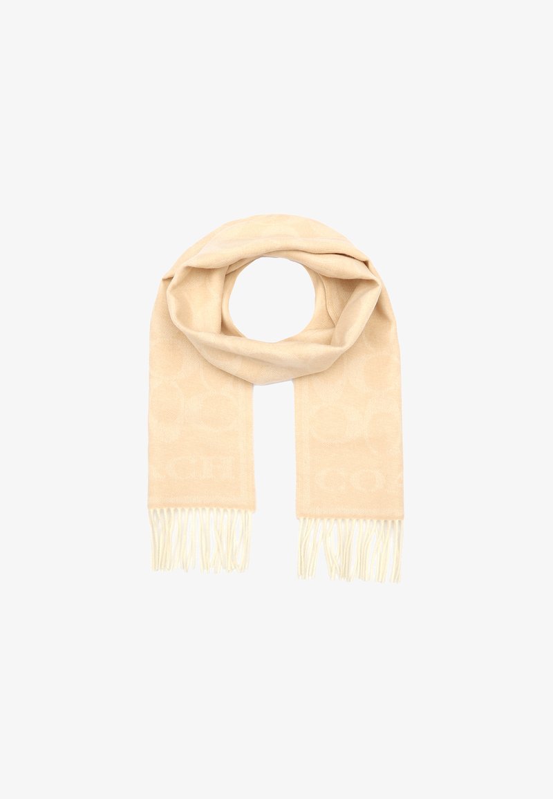 COACH SIGNATURE REVERSIBLE - Scarf - open white