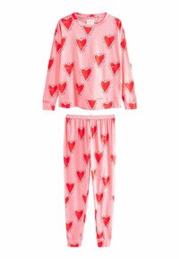 Next SET LONG SLEEVE TALL - REGULAR FIT - Pidžaamakomplekt - pink heart