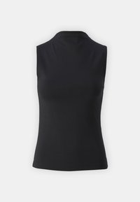 VILA VIRAVINA FUNNELNECK - Μπλούζα - black beauty