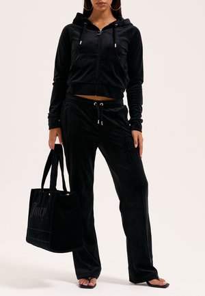 Juicy Couture, TINA OUTLINE TRACKPANT - JOGGER - Pantaloni sportivi - black