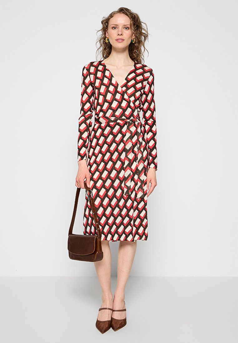 Diane von Furstenberg Jurk meerkleurig