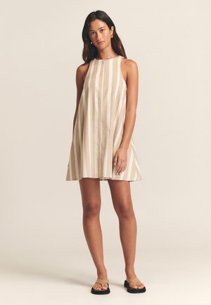 MISTY - Day dress - neutral stripe