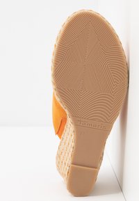 Tamaris SLIDES - Heeled mules - sunset