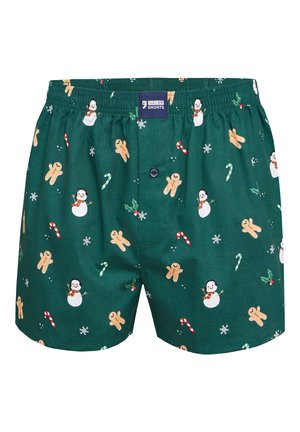 CHRISTMAS SNOWMAN GINGERBREAD  - Boxershorts - green