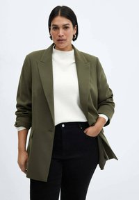 Mango ELEONOR - Kratek plašč - khaki