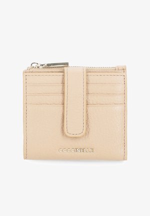 Coccinelle, PORTAFOGLI METALLIC SOFT - Portefeuille - beige