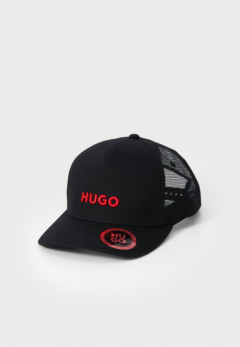 HUGO MARSEL TRUCKER - Cap - black - Zalando.co.uk