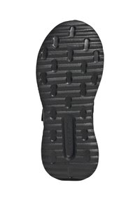 Suela negra con patrones texturizados y surcos para el agarre; incluye una sección rectangular de goma etiquetada como "climacool" para ventilación.
