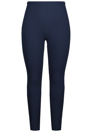 Ulla Popken FUNKTIONS SCHNELLTROCKNEND ELASTIKBUND - Leggings - dark blue