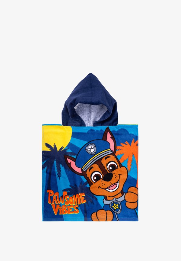 PAW PATROL – SOME VIBES MIT KAPUZE – Badetuch – blau