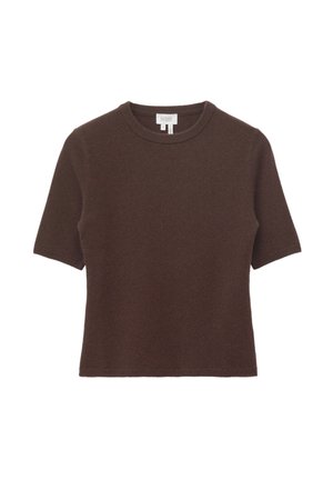 & OTHER STORIES, T-shirt basique - dark brown