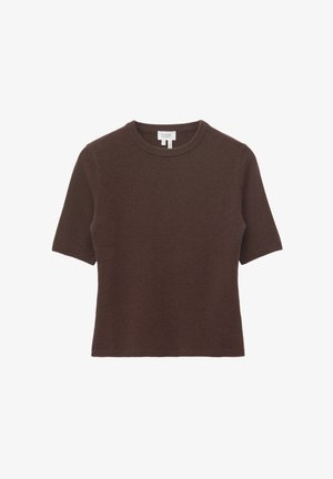 & OTHER STORIES, T-shirt basique - dark brown