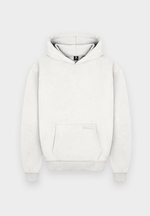 Dropsize, SUPER HEAVY BLANK - Felpa con cappuccio - creamwhite