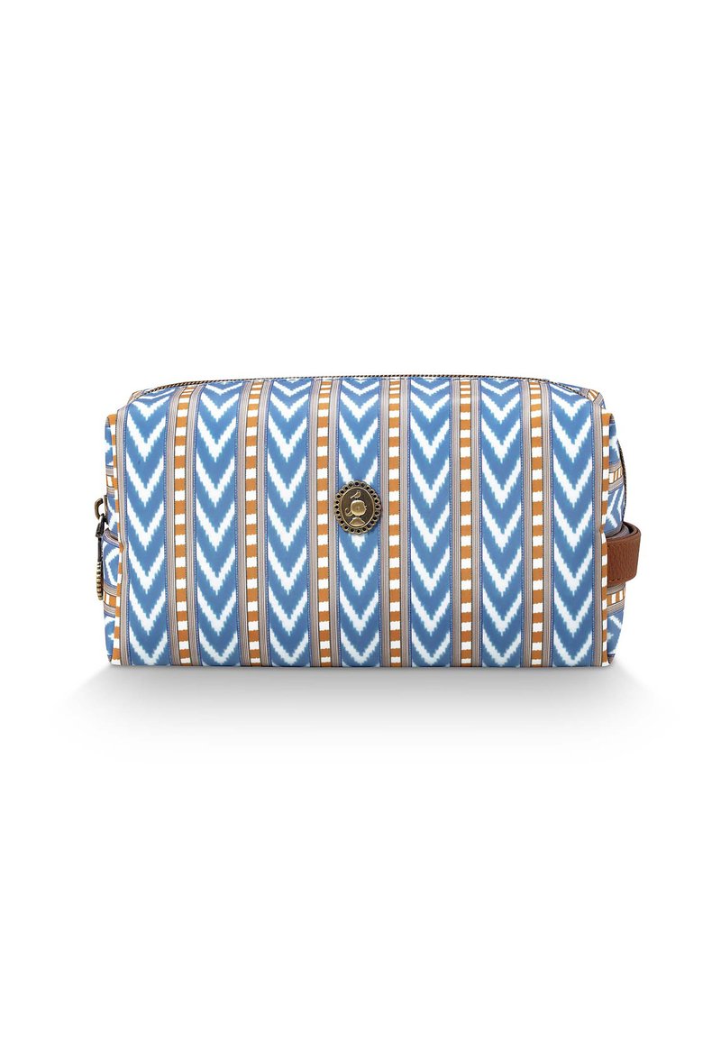 Pip Studio COCO MEDIUM SAMBA STRIPE - Wash bag - blue