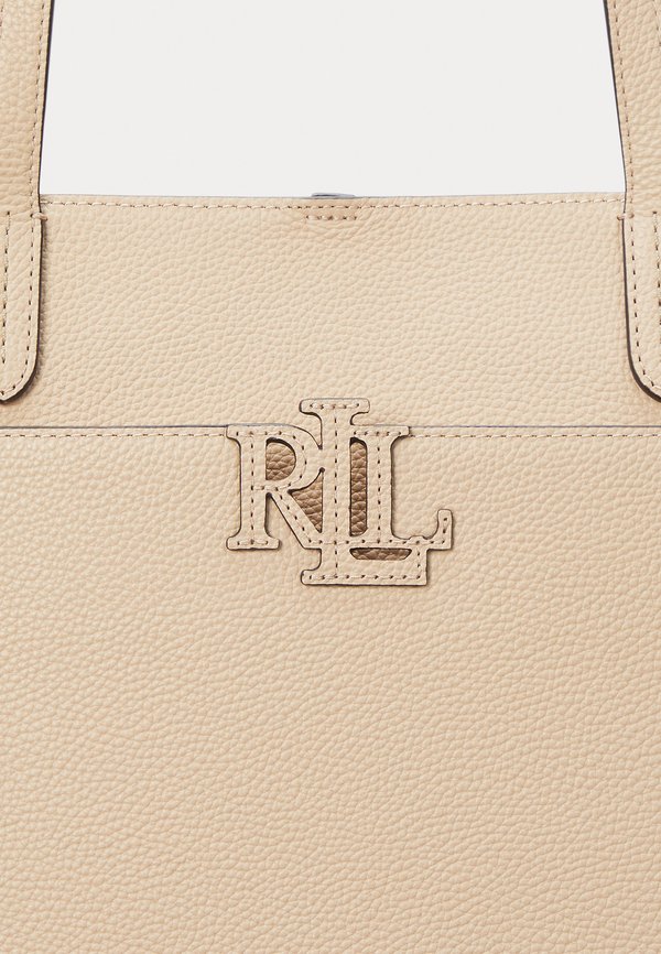 PEBBLED LEATHER LARGE CAMERYN TOTE BAG - Tote bag - sand dune2