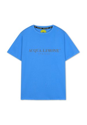 T-shirt med print - corn blue